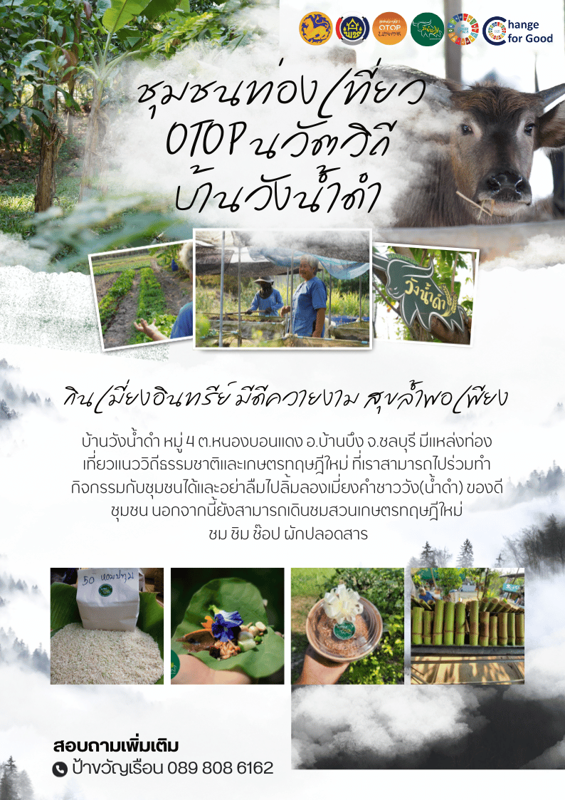 ประชาสัมพันธ์ชุมชนท่องเที่ยว OTOP นวัตวิถี อำเภอบ้านบึง 