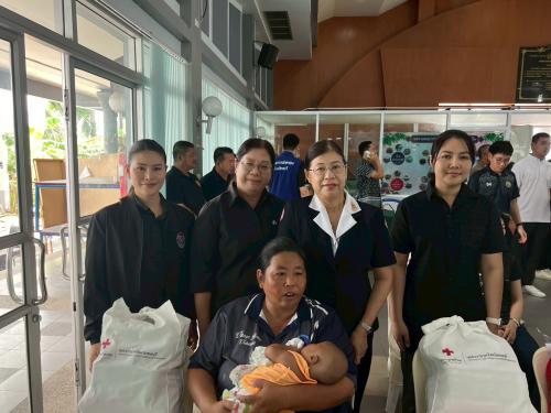 สพอ.บ้านบึง จ.ชลบุรี เข้าร่วมกิจกรรมตามแผนปฏิบัติงานโครงการของเหล่ากาชาดจังหวัดชลบุรี ประจำปี 2569