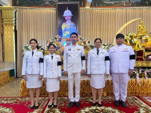 สพอ.บ้านบึง จ.ชลบุรี ร่วมงานพิธีบำเพ็ญกุศล ในวาระครบ 50 วัน (ปัญญาสมวาร) แห่งการสิ้นพระชนม์ ถวายเป็นพระกุศลแด่สมเด็จพระเจ้าลูกเธอ เจ้าฟ้าพัชรกิติยาภา นเรนทิราเทพยวดี กรมหลวงราชสาริณีสิริพัชร มหาวัชรราชธิดา