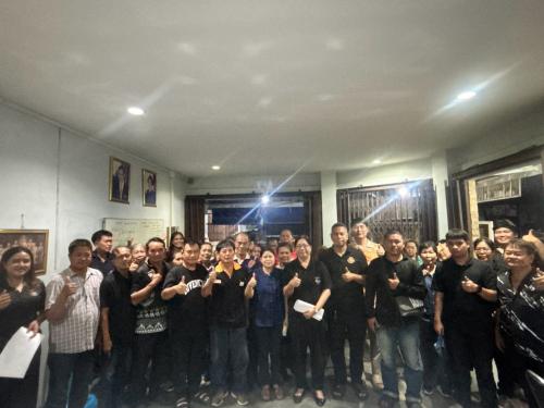 พช.สพอ.บ้านบึง จ.ชลบุรี ดำเนินการจัดเวทีประชาคมคัดเลือกผู้นำอาสาพัฒนาชุมชน (ผู้นำ อช.)