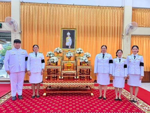 สพอ.บ้านบึง จ.ชลบุรี ร่วมงานพิธีบำเพ็ญกุศล ในวาระครบ 100 วัน (สตมวาร) แห่งการสิ้นพระชนม์ ถวายเป็นพระกุศลแด่สมเด็จพระเจ้าลูกเธอ เจ้าฟ้าพัชรกิติยาภา นเรนทิราเทพยวดี กรมหลวงราชสาริณีสิริพัชร มหาวัชรราชธิดา